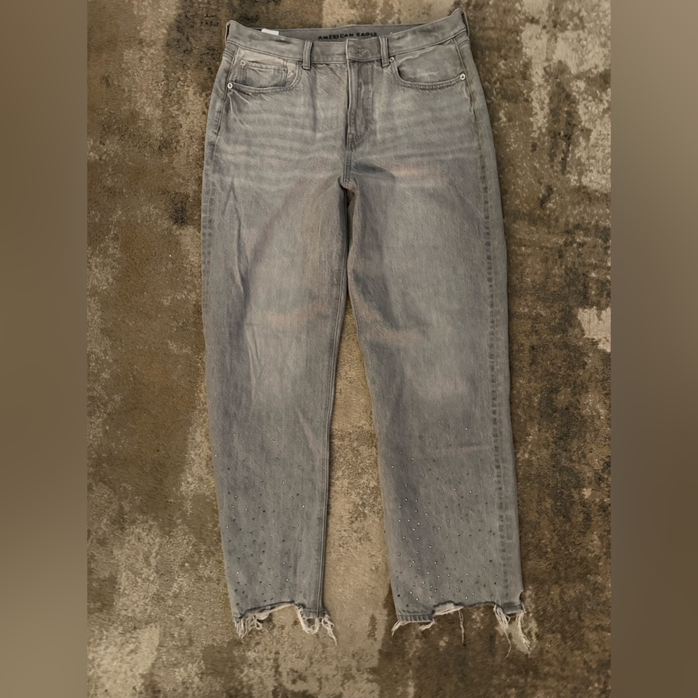 American Eagle Outfitters Gray Skinny Jeans